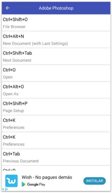 Computer Shortcut Key android App screenshot 4